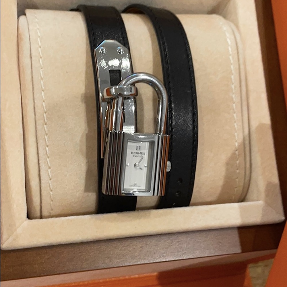 Hermés Kelly Watch, Double Wrap - 20 x 20 mm